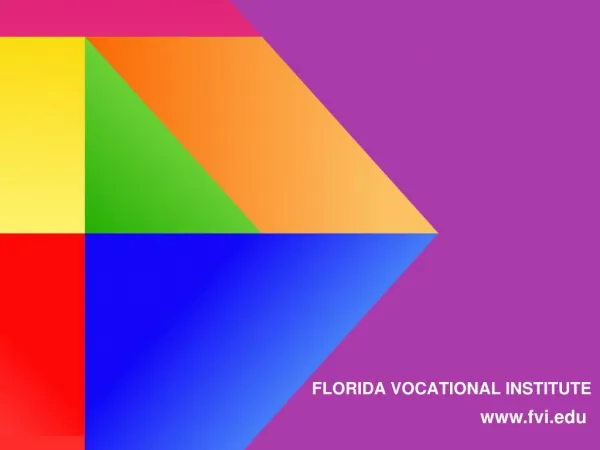 Medical Assistant Programs - FLORIDA VOCATIONAL INSTITUTE