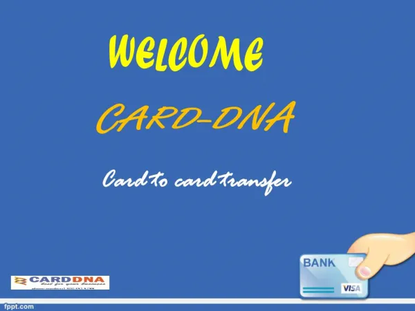 Card to card transfer has made online monetary transactions easier