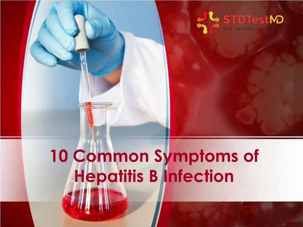 10 common symptoms of hepatitis b infection