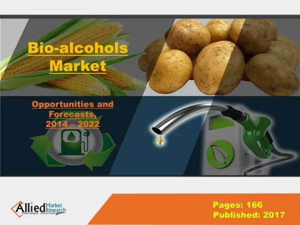 Bioalcohols Market Growth, Trends & Global Industry 2022