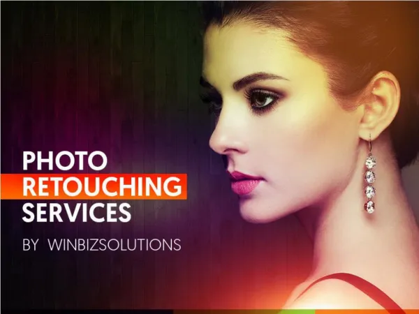 Professional photo retouching services by Winbizsolutions