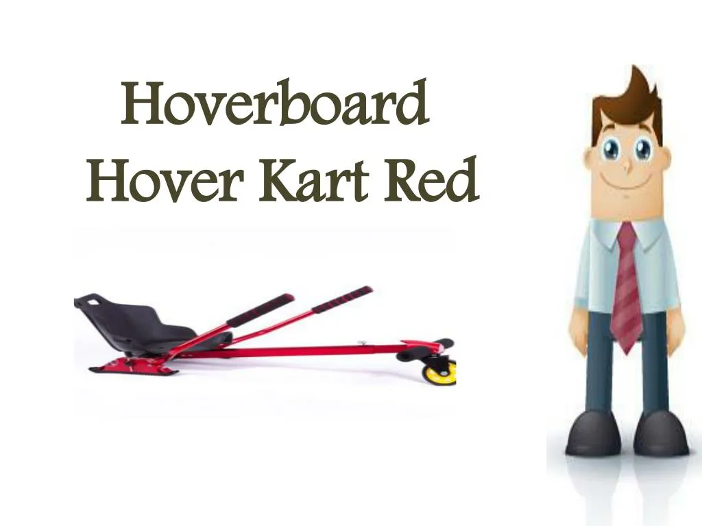 hoverboard hover kart red