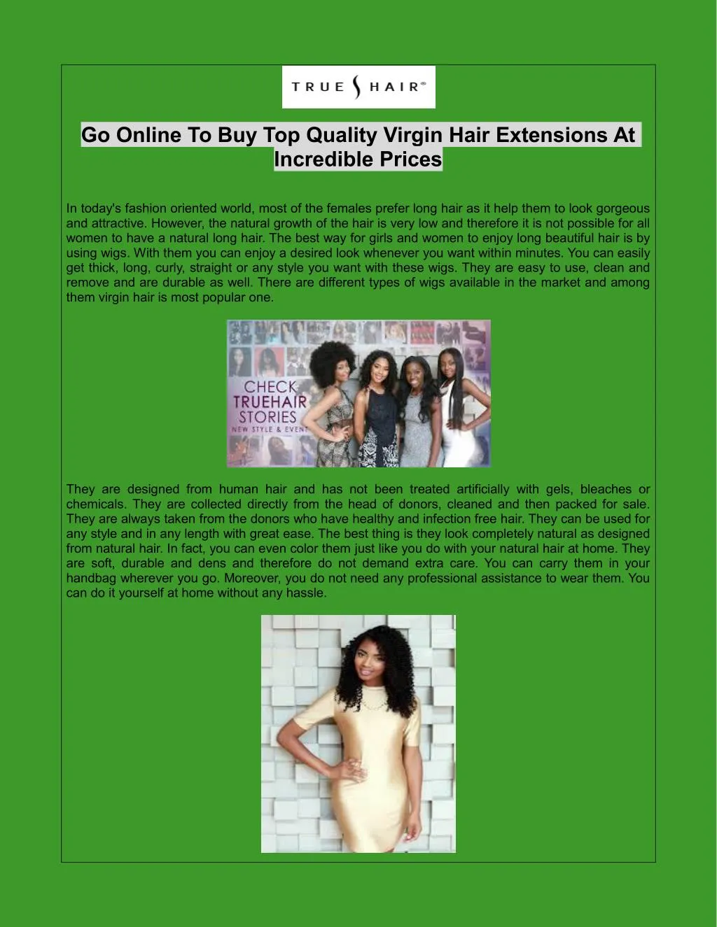 go online to buy top quality virgin hair