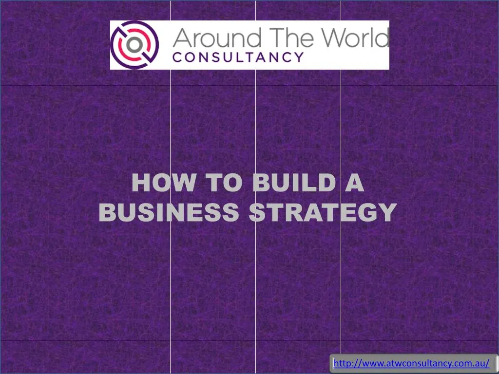 how to build a business strategy