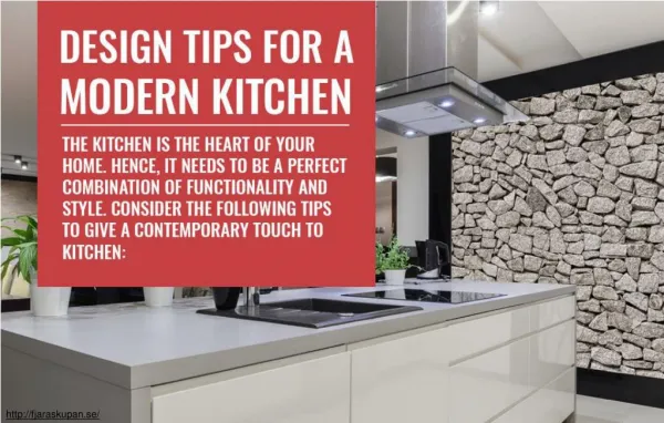 Tips for you to give a modern touch to your kitchen