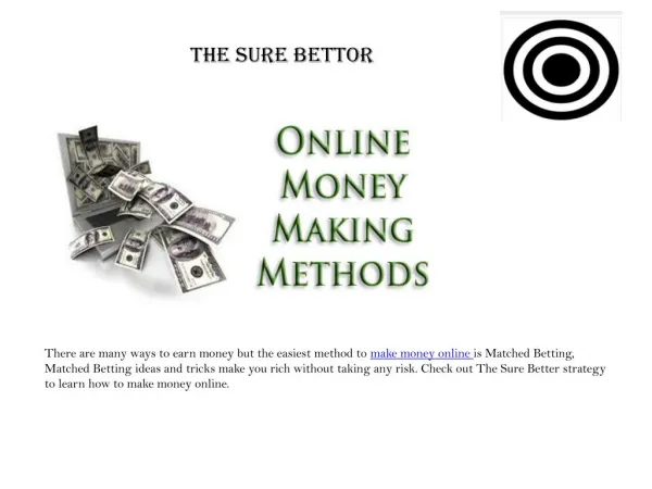Matched Betting Strategy -The Sure Bettor