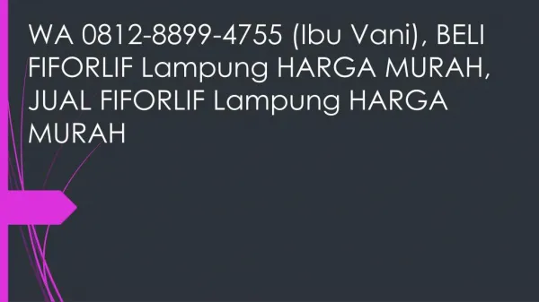 WA 0812-8899-4755 (Ibu Vani), BELI FIFORLIF Lampung HARGA MURAH, JUAL FIFORLIF Lampung HARGA MURAH