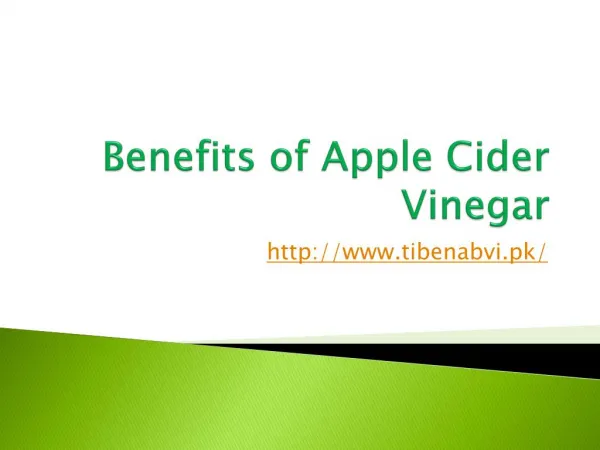 Food Benefits of Apple Cider Vinegar | TibeNabvi