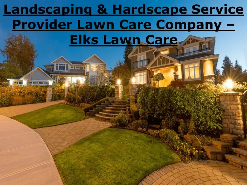 landscaping hardscape service provider lawn care