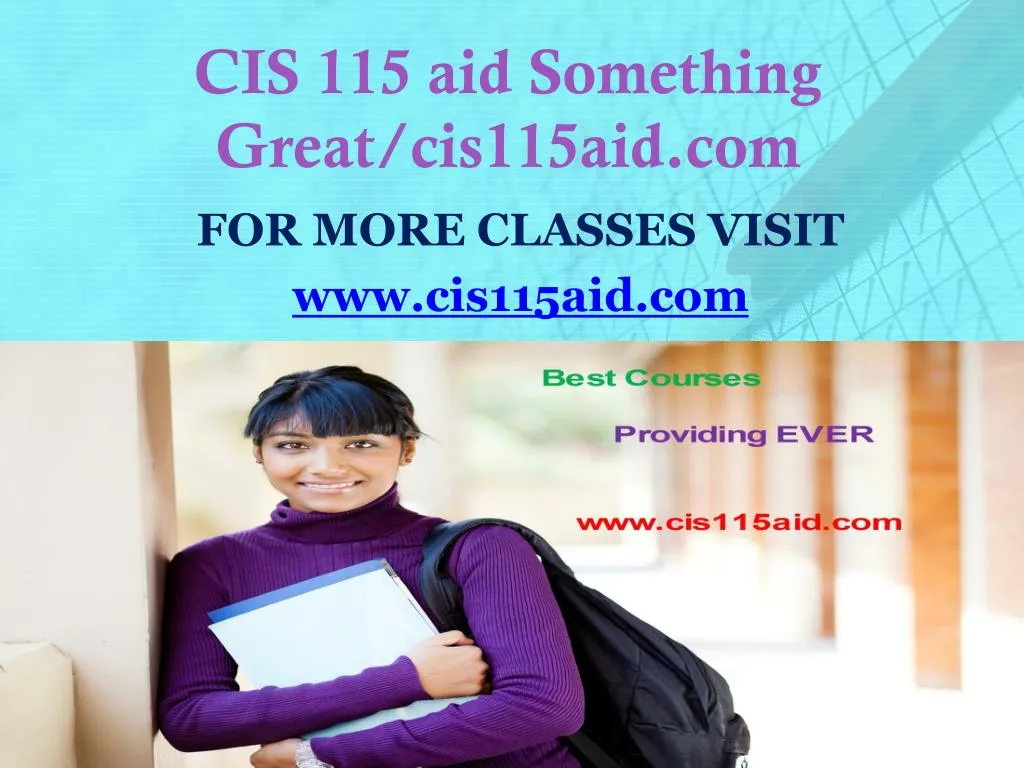 cis 115 aid something great cis115aid com