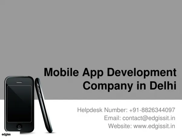 Makes a Good Mobile App Development Company in Delhi