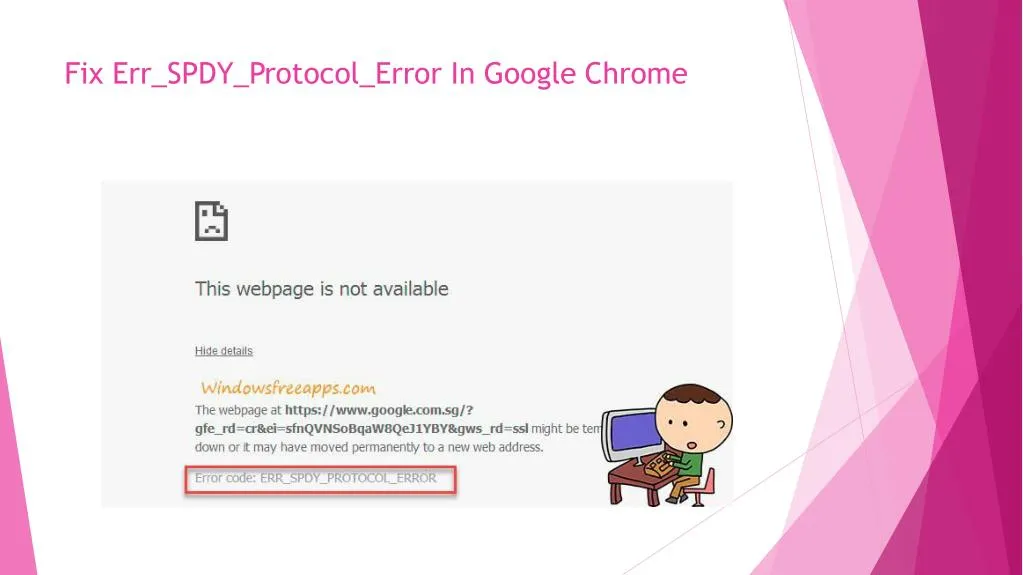 fix err spdy protocol error in google chrome