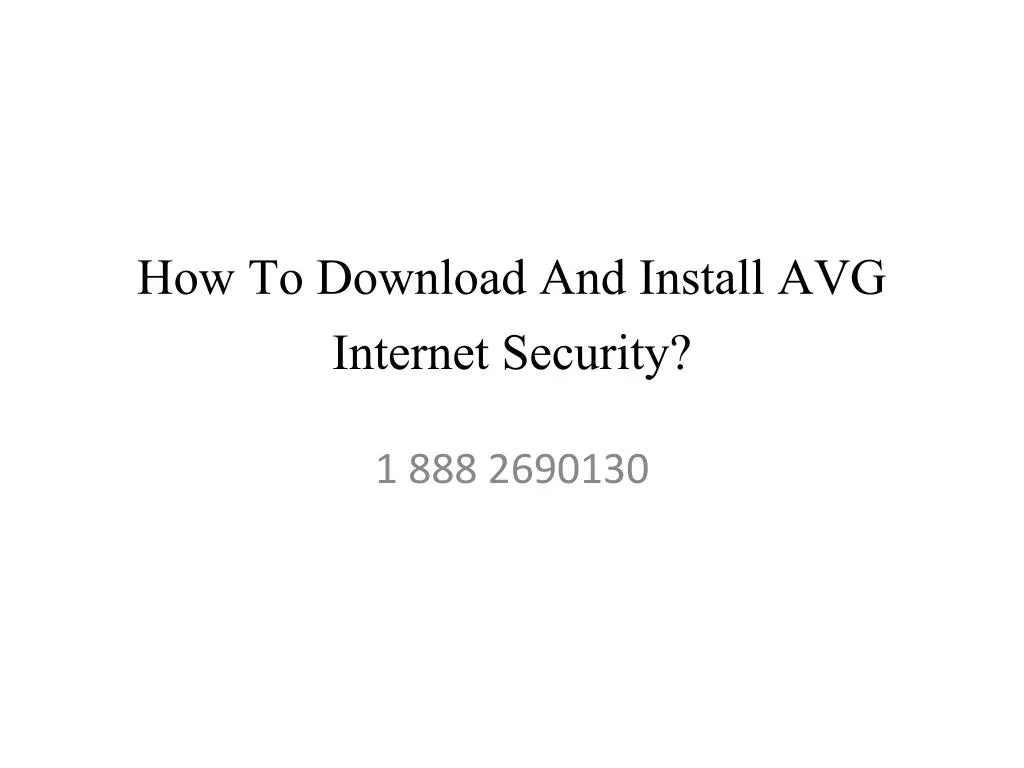 how to download and install avg internet security