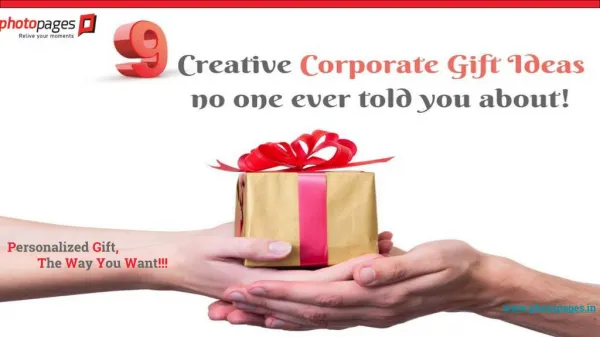 9 Creative Corporate Gift Ideas no one ever told you about!