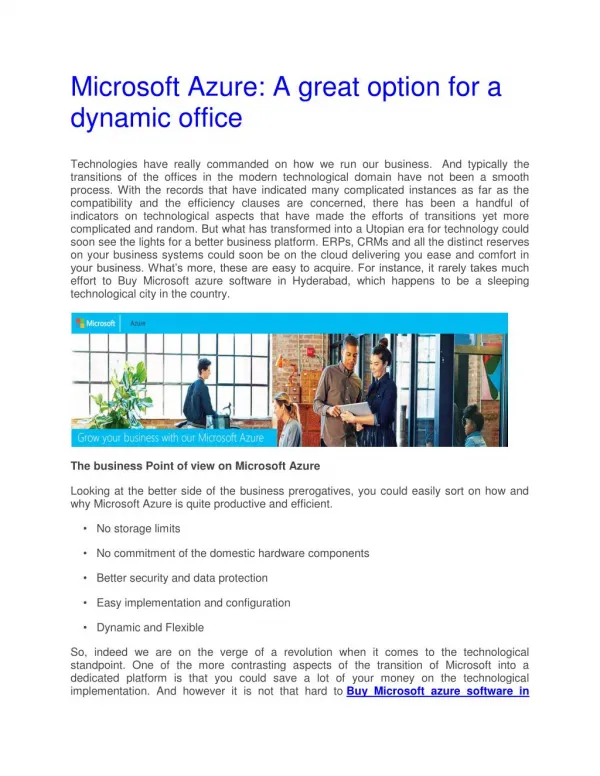 A great option for a dynamic office