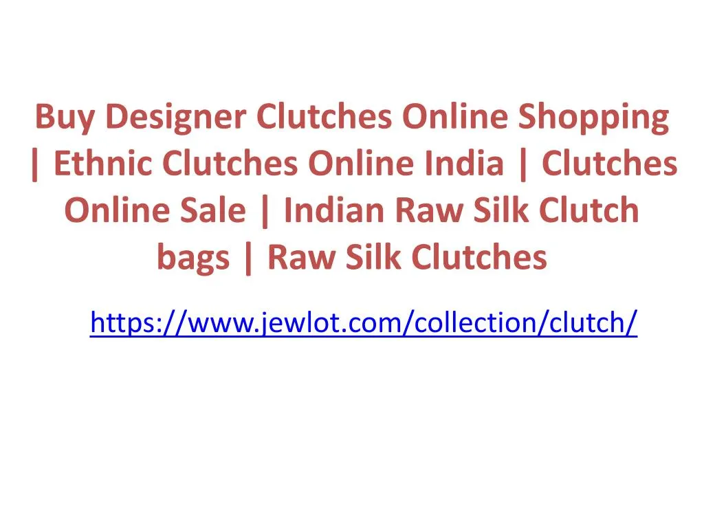 https www jewlot com collection clutch