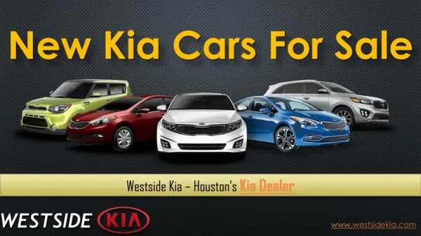 New Kia Cars For Sale