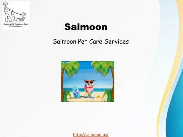 Saimoon - Destination of Dog Friendly Vacations