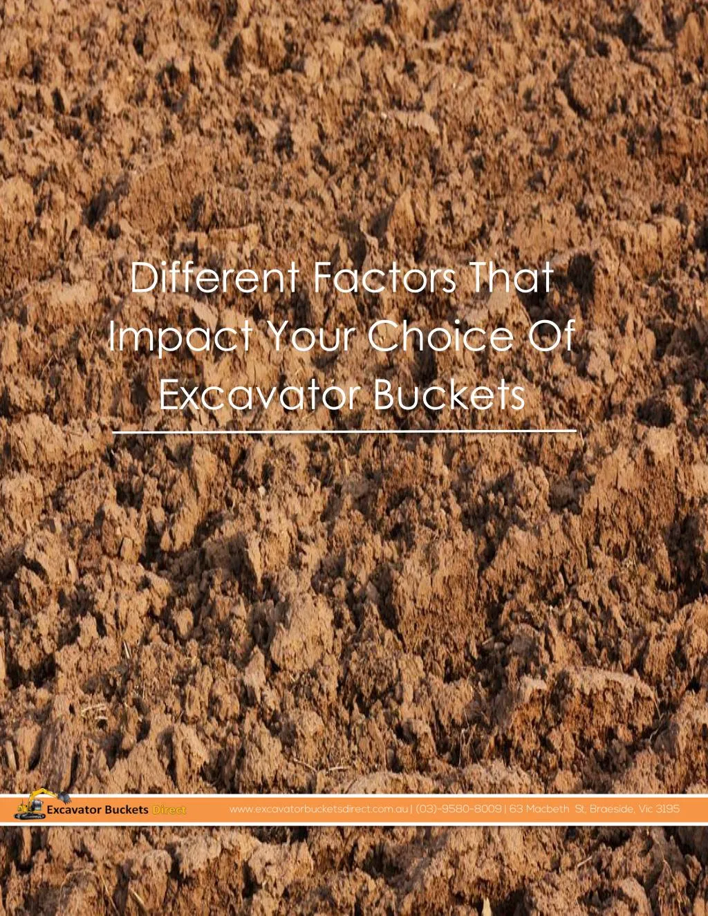 different factors that impact your choice