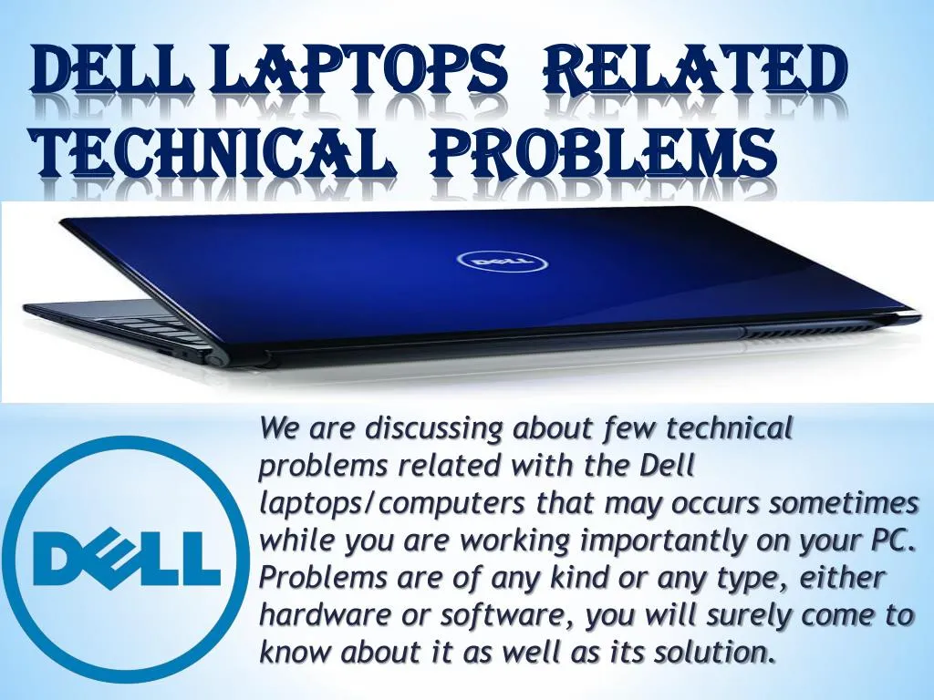 dell laptops related technical problems