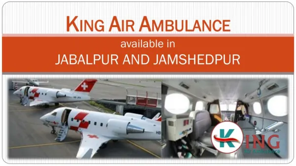 Get Emergency Air Ambulance Services in Jabalpur at Low Cost