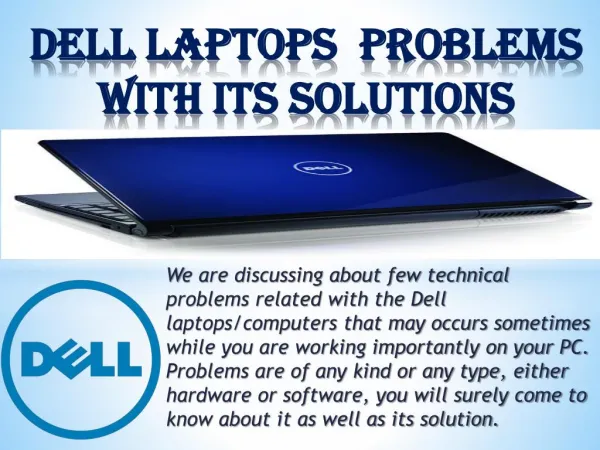 Dell laptop Common Problems- over Heating- Internet issues