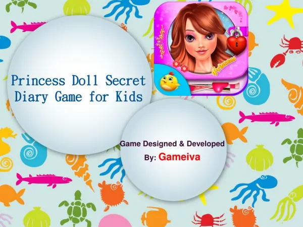 Princess Doll Secret Diary Game for Kids