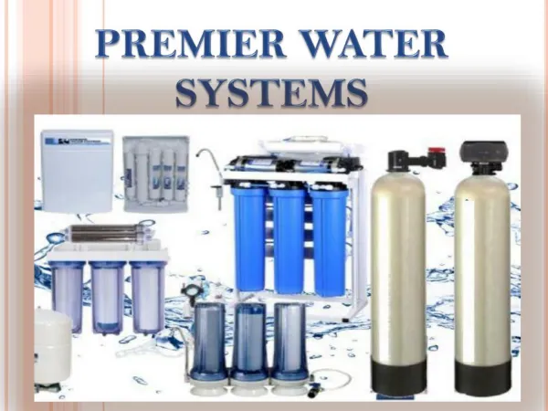 Water Filter Installation Service