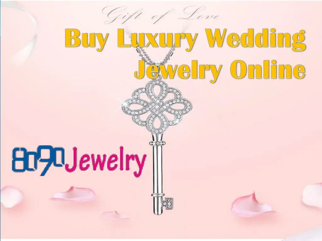 buy luxury wedding jewelry online