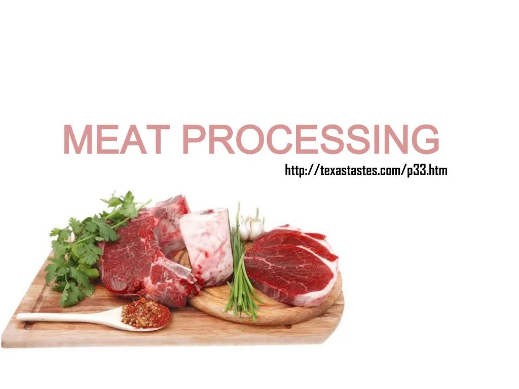 meat processing meat processing