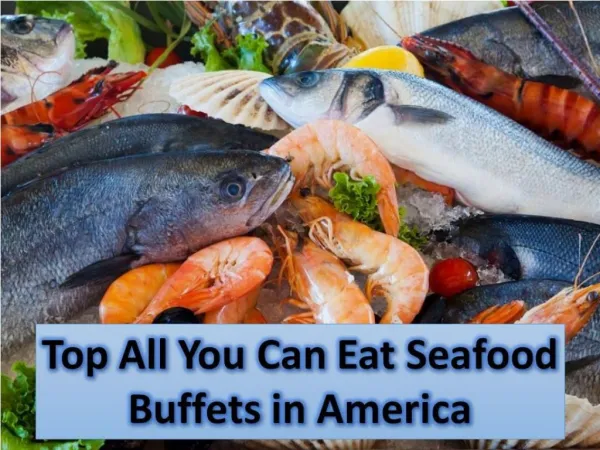Top All You Can Eat Seafood Buffets in America