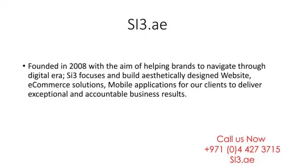 Web Solutions Company Dubai