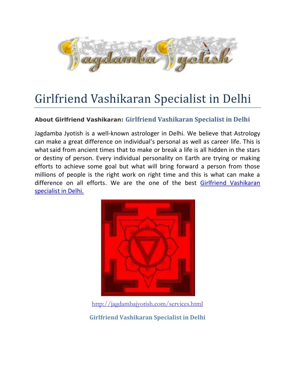 girlfriend vashikaran specialist in delhi