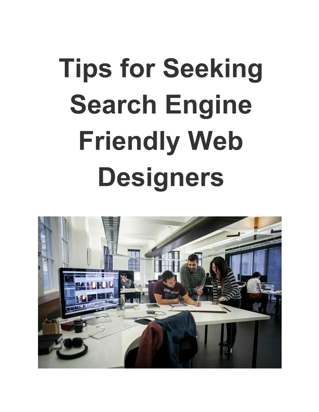 tips for seeking search engine friendly