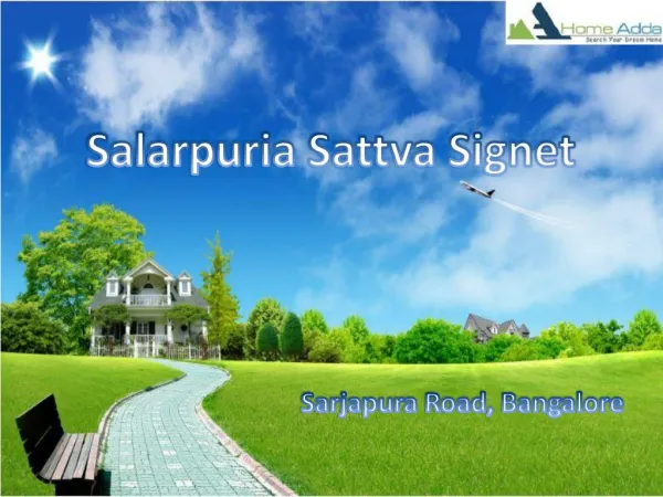 Best Apartments at Sarjapura Road