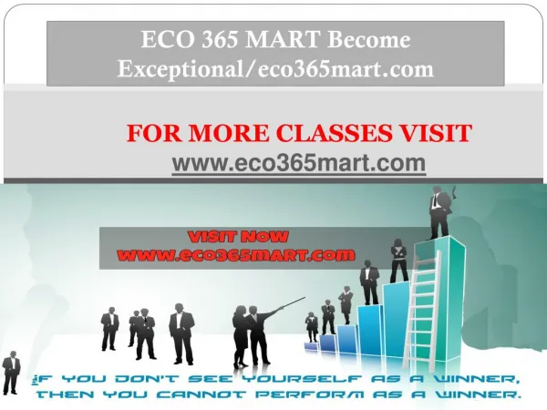 ECO 365 MART Become Exceptional/eco365mart.com