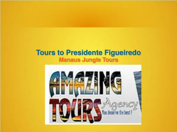Tours to Presidente Figueiredo