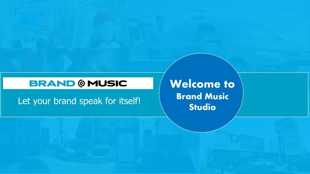 welcome to brand music studio