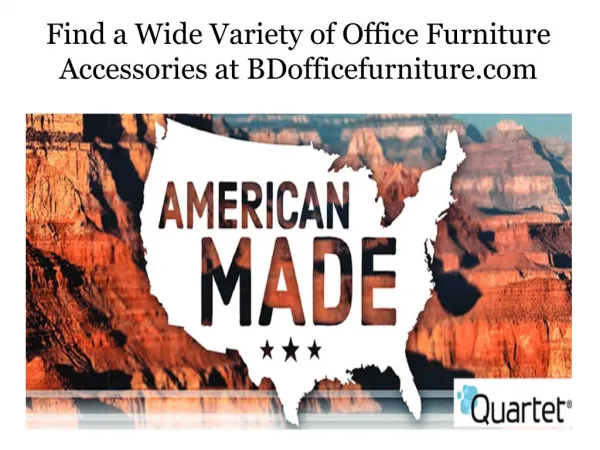 Find a Wide Variety of Office Furniture Accessories at BDofficefurniture.com