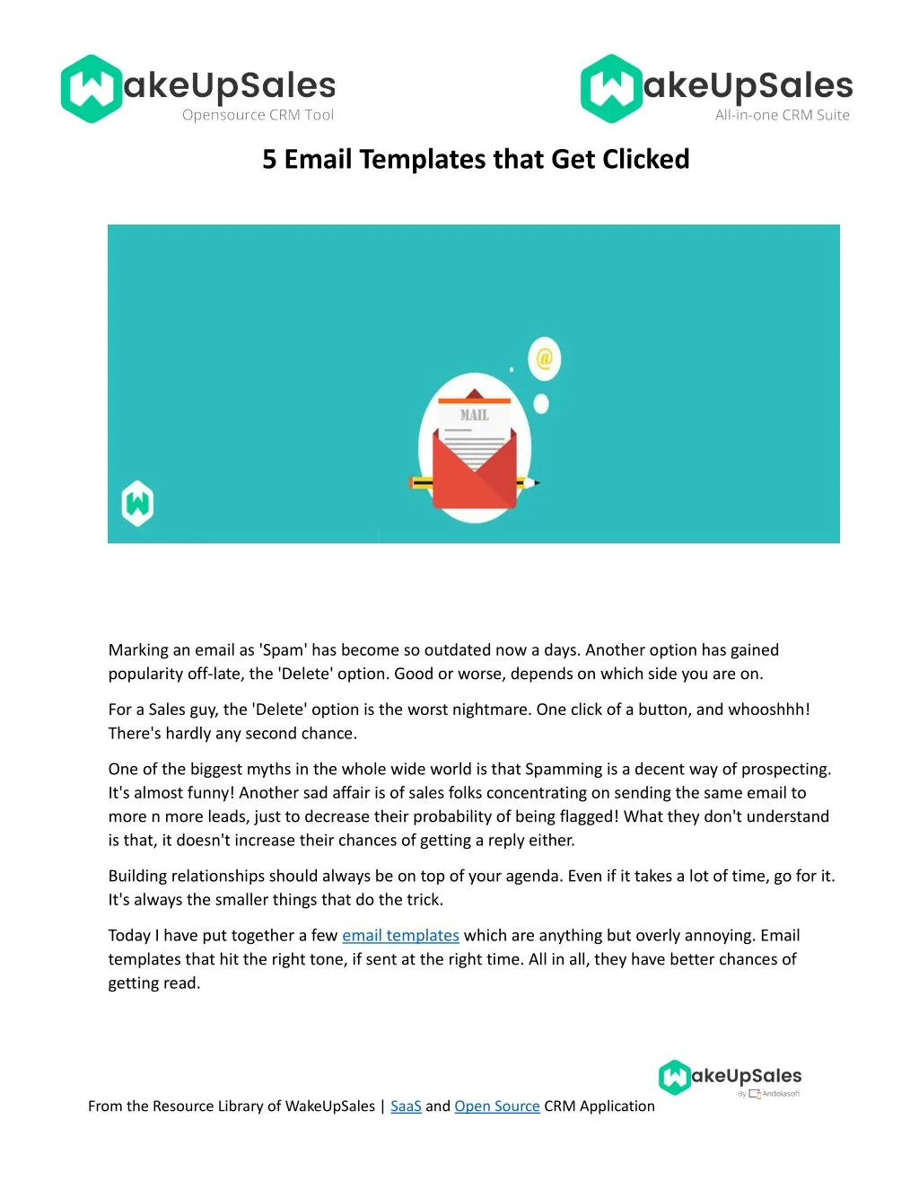 5 email templates that get clicked