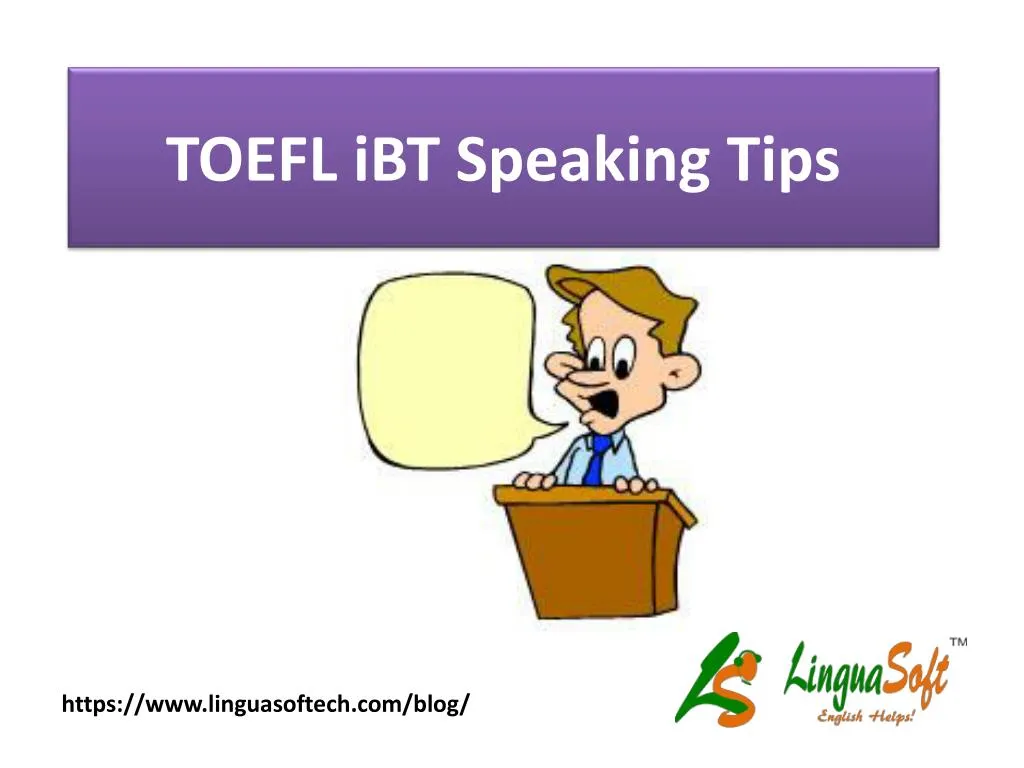 toefl ibt speaking tips