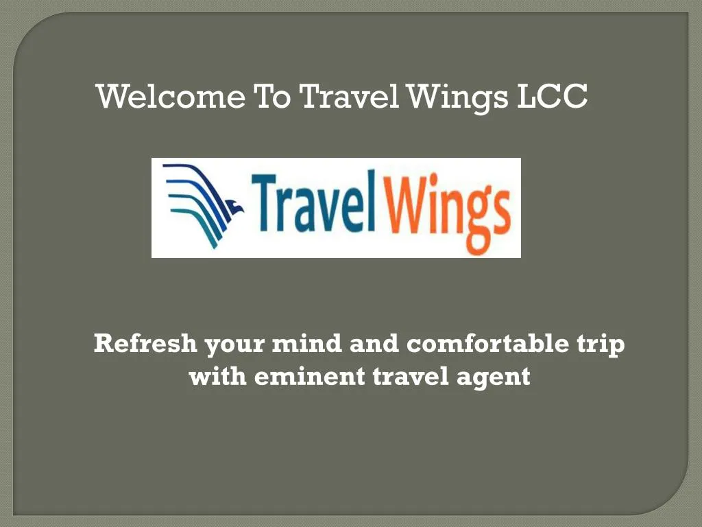 welcome to travel wings lcc