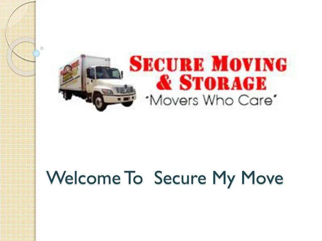welcome to secure my move