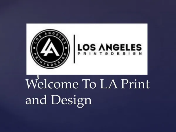 LA Print and Design