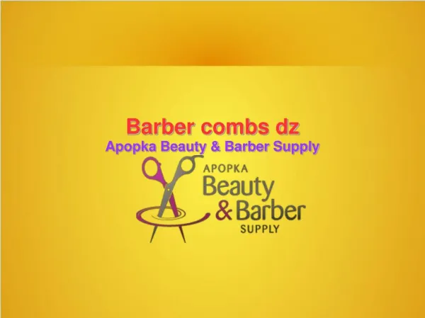 Barber combs dz