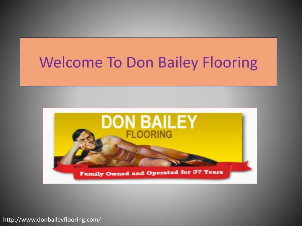 welcome to don bailey flooring