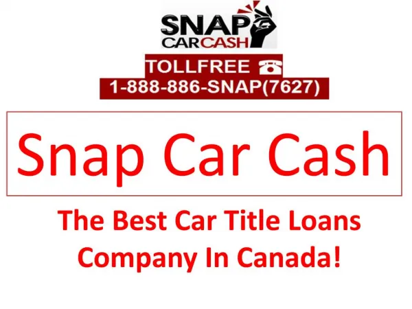 Car title loans Chilliwack