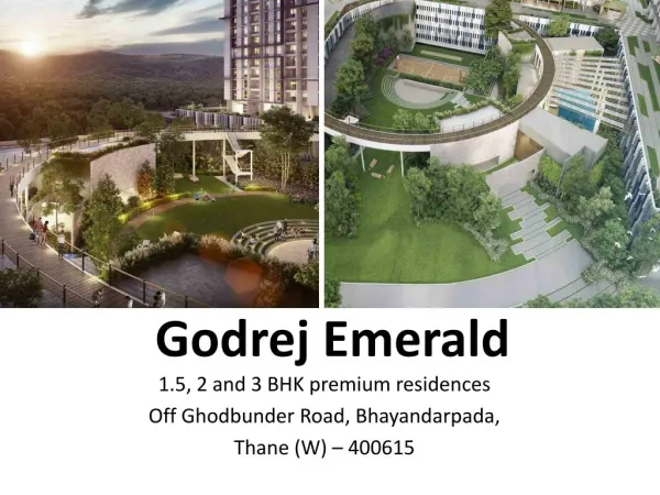 Godrej Properties launches Godrej Emerald Residential Project