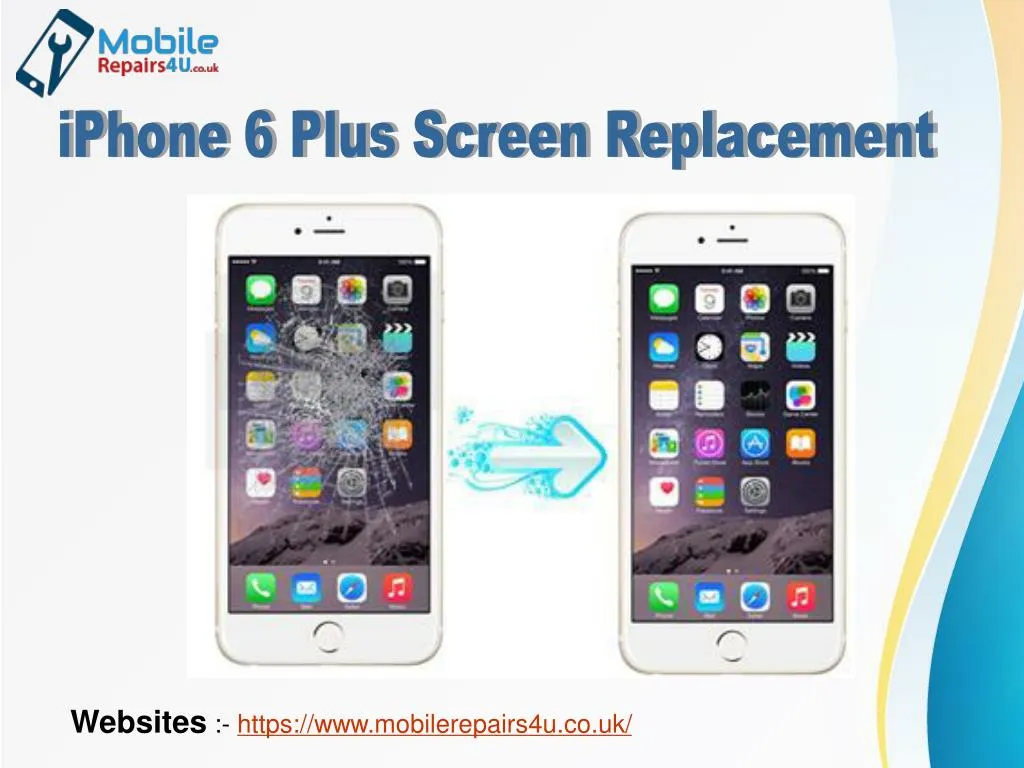 iphone 6 plus screen replacement