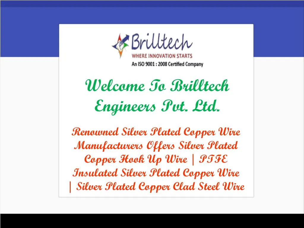 welcome to brilltech engineers pvt ltd